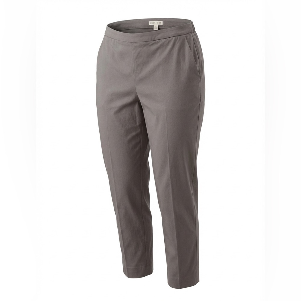 Eileen Fisher Charcoal Cropped Pants